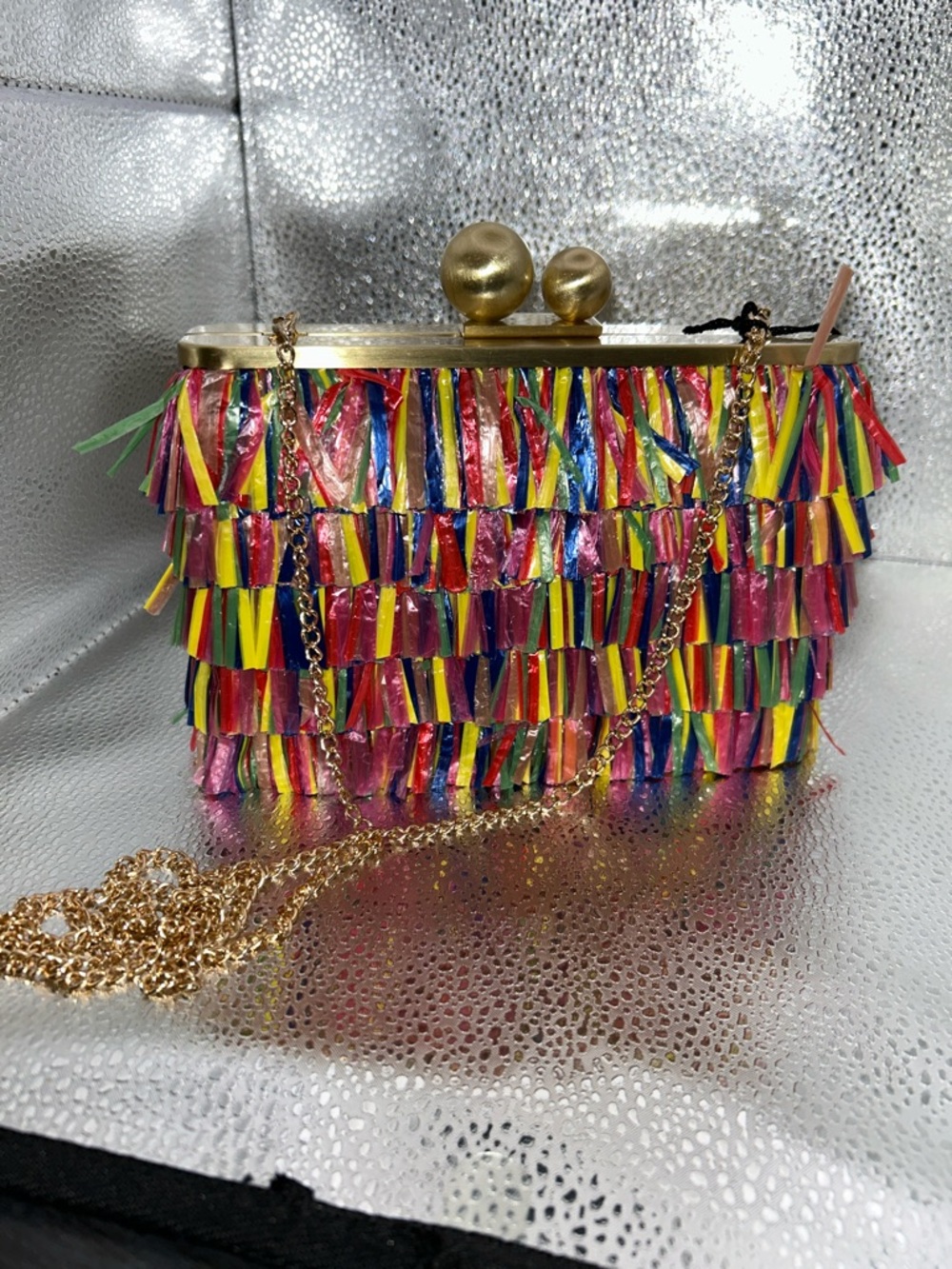 Olga Berg CARLITA CARNIVALE CLUTCH